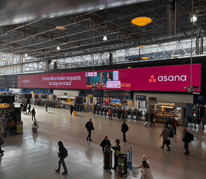 Asana billboard