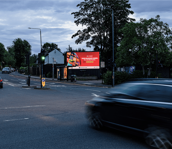 Sky Vegas billboard